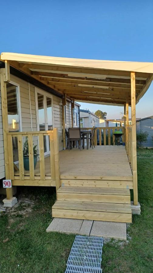 Mobilhome 6 Personnes Biville-sur-Mer Exteriér fotografie